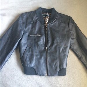 Leather jacket